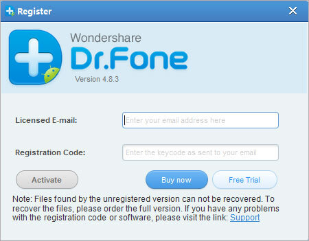 Wondershare data recovery key free